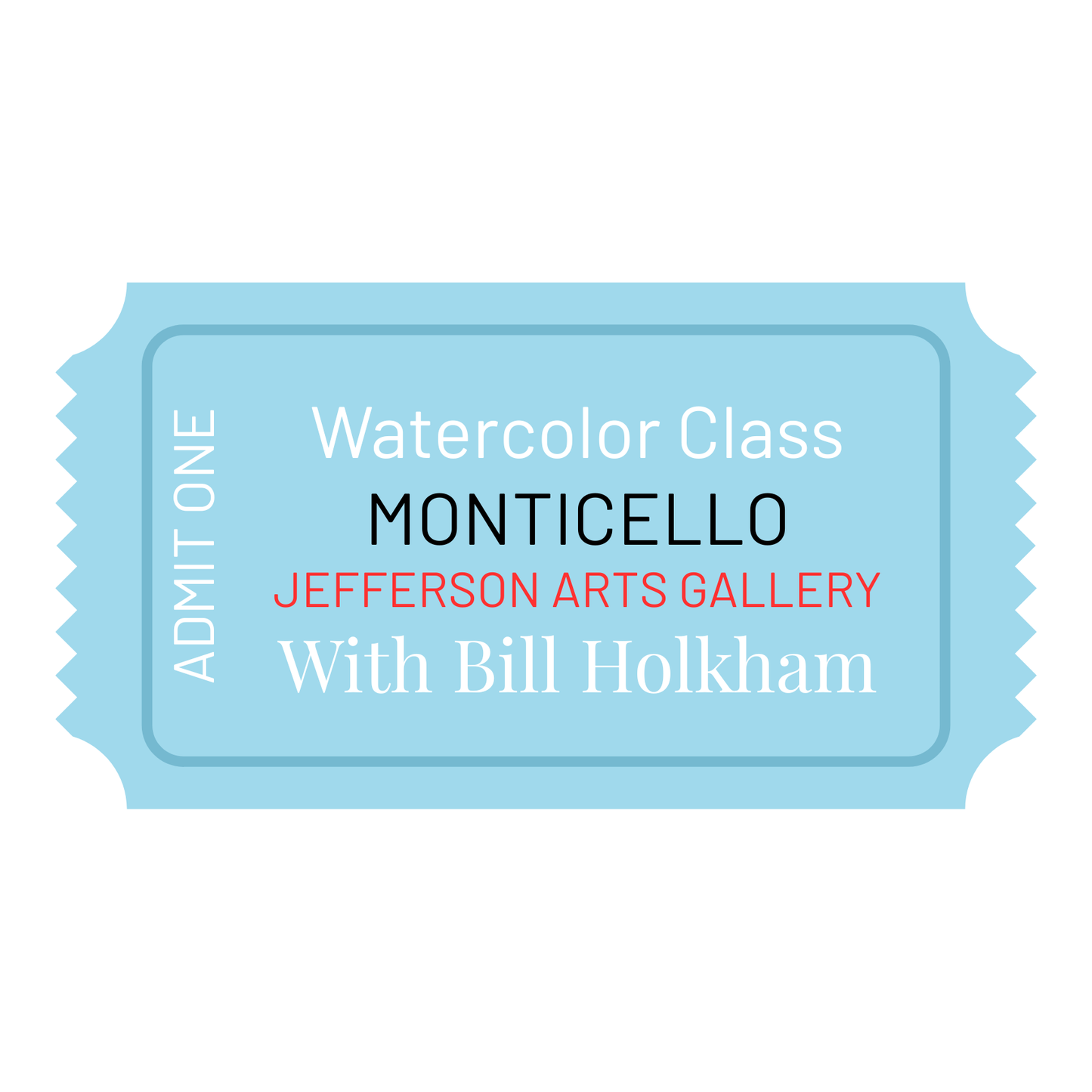 Live Class Ticket - Sunday 29th of March Monticello