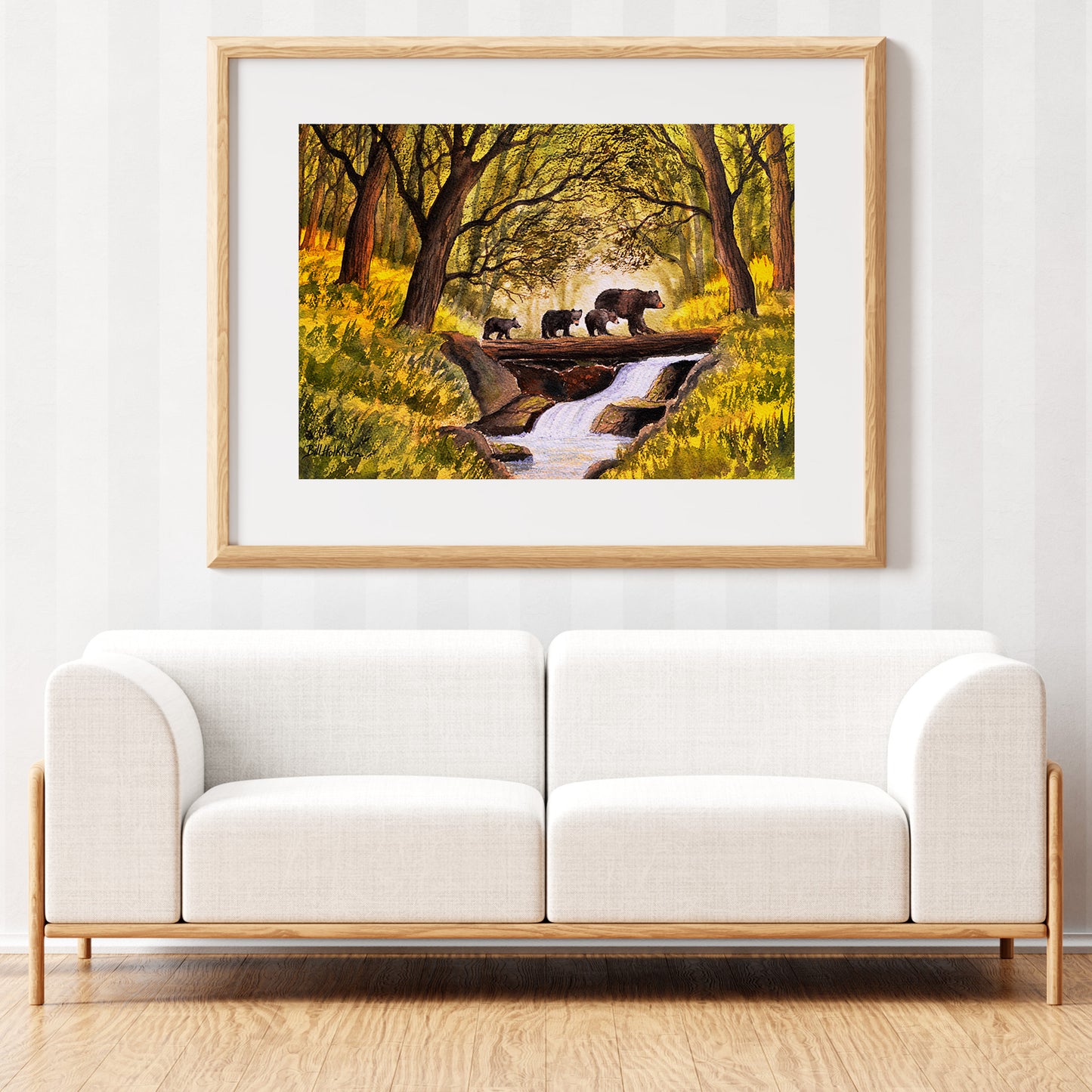 Bears Crossing The Rockies Canada