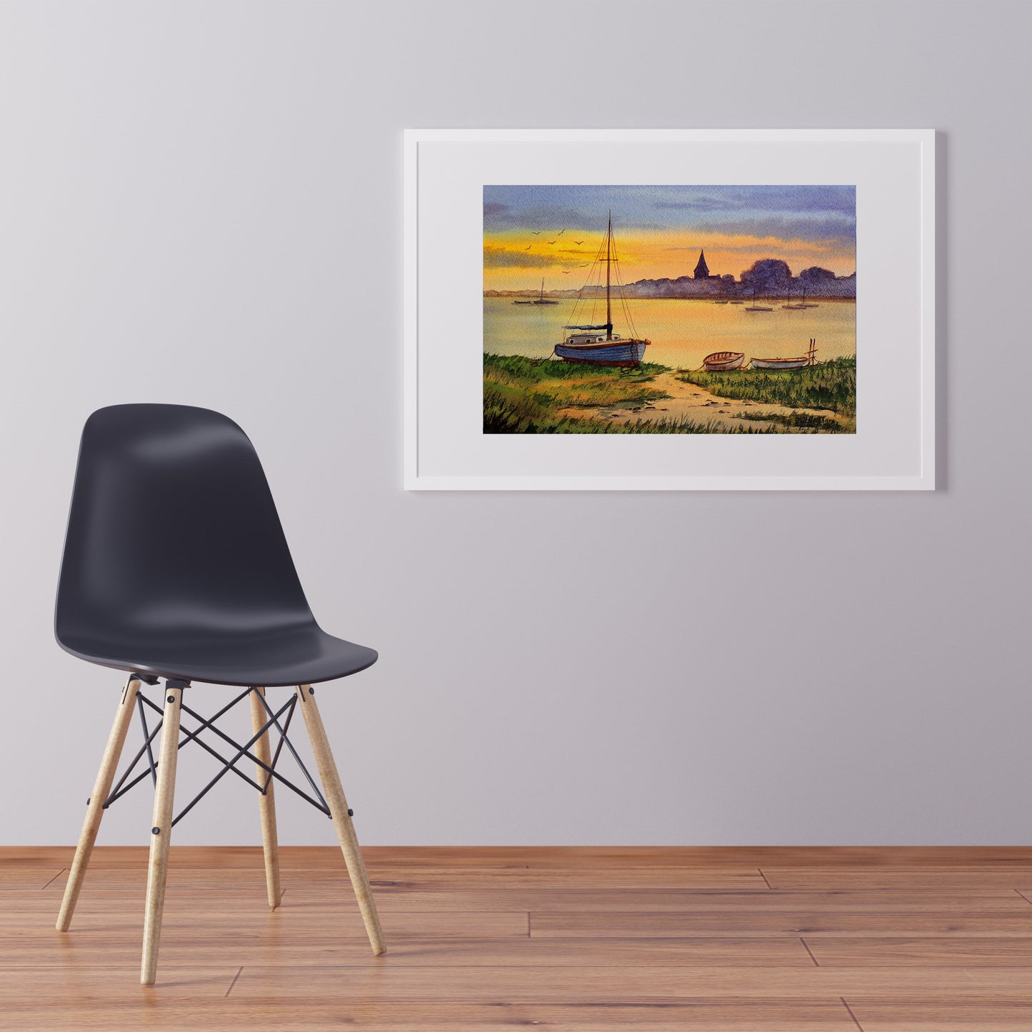 Bosham Channel West Sussex England