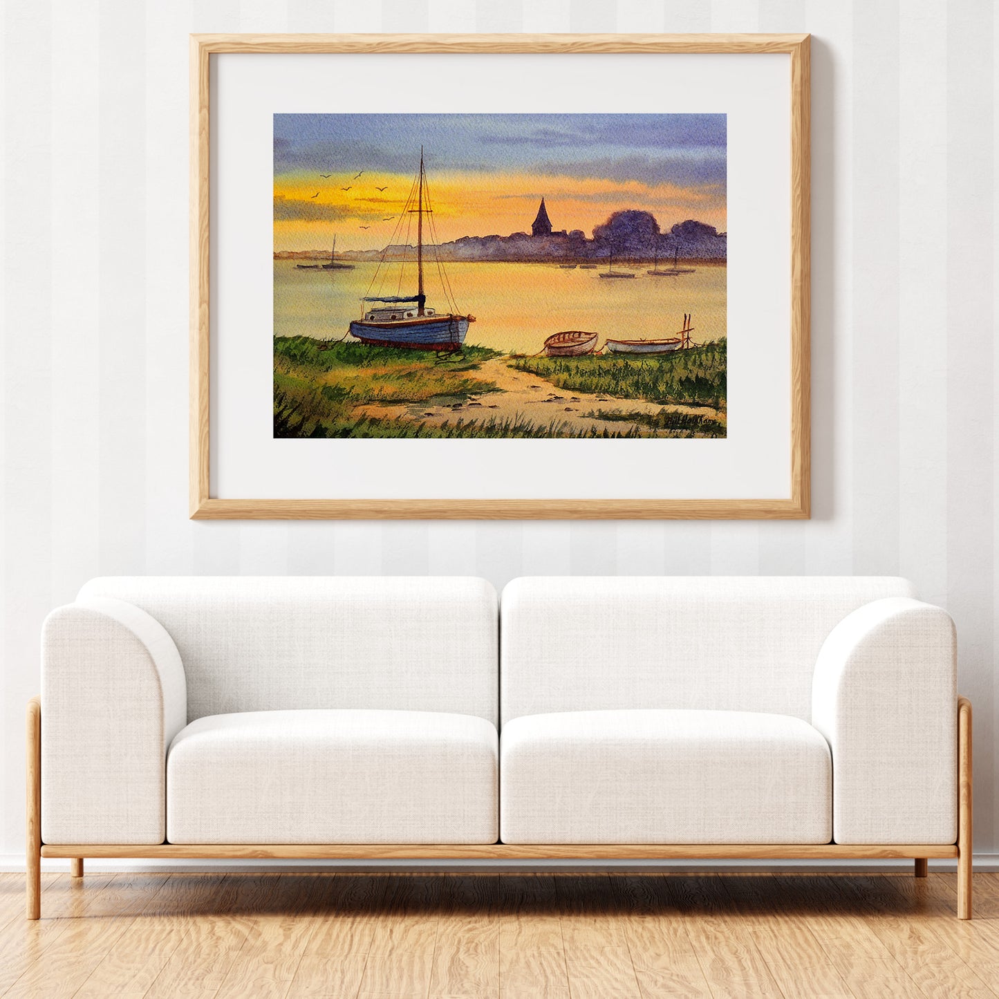 Bosham Channel West Sussex England