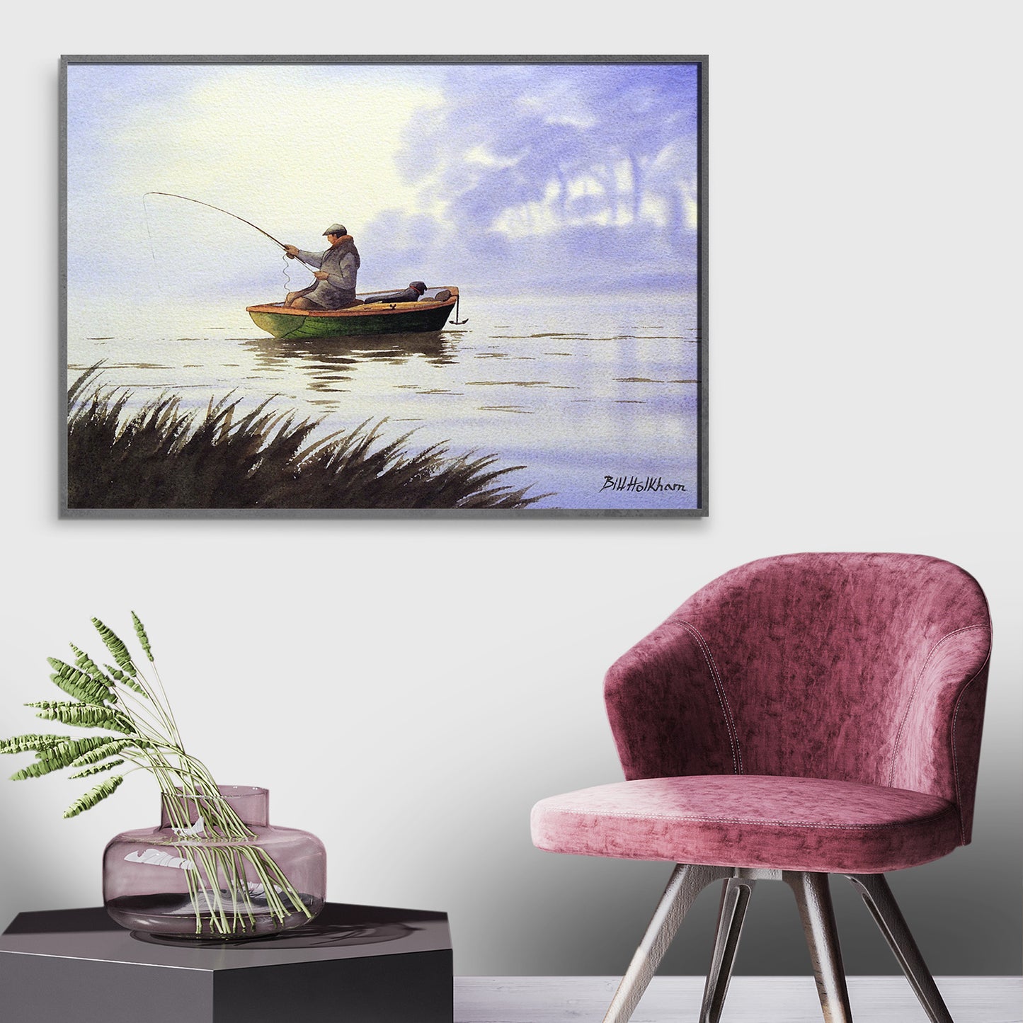 Fishing With A Loyal Friend