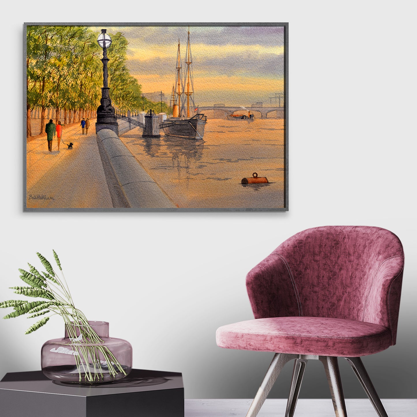 RRS Discovery At The Embankment