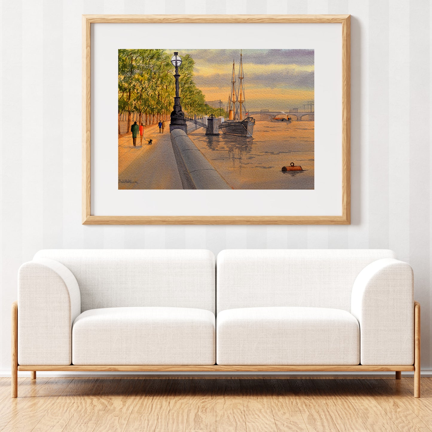 RRS Discovery At The Embankment