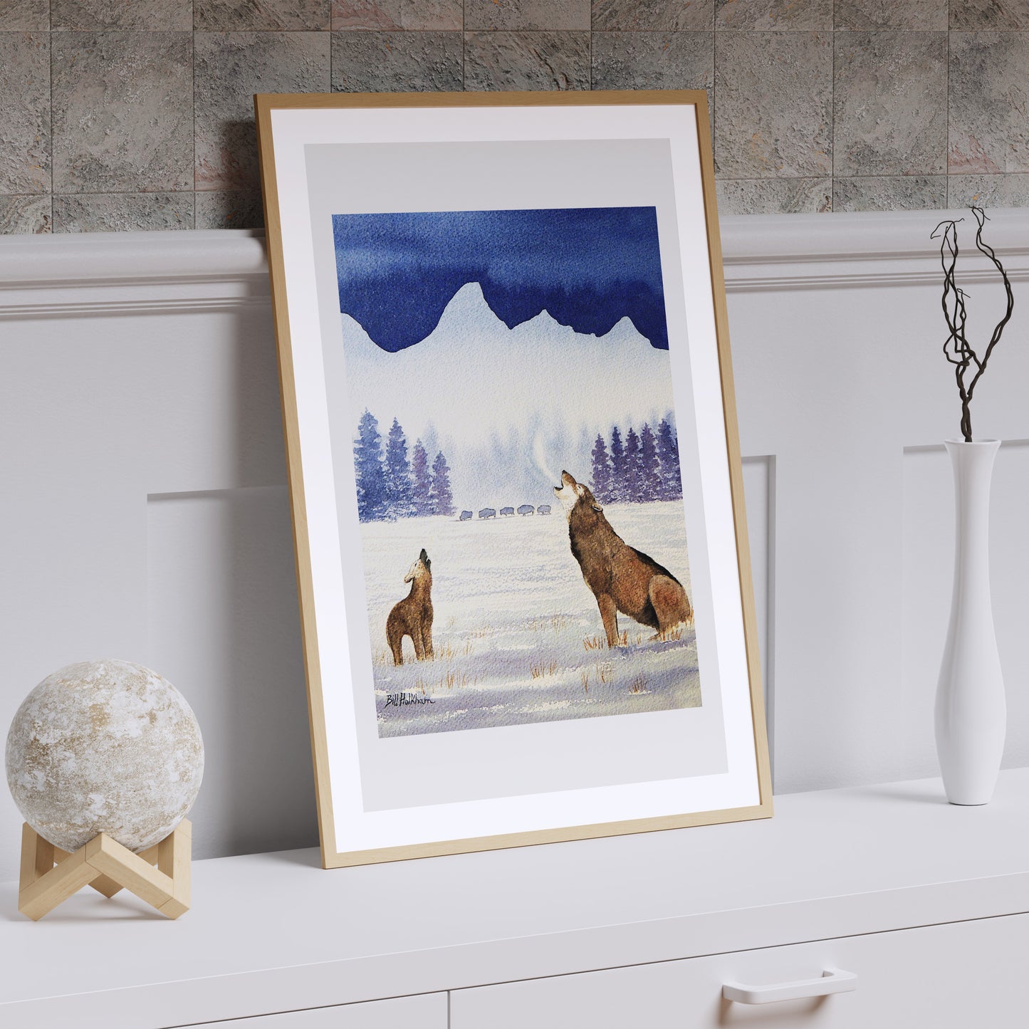 Howling Wolves Grand Teton National Park