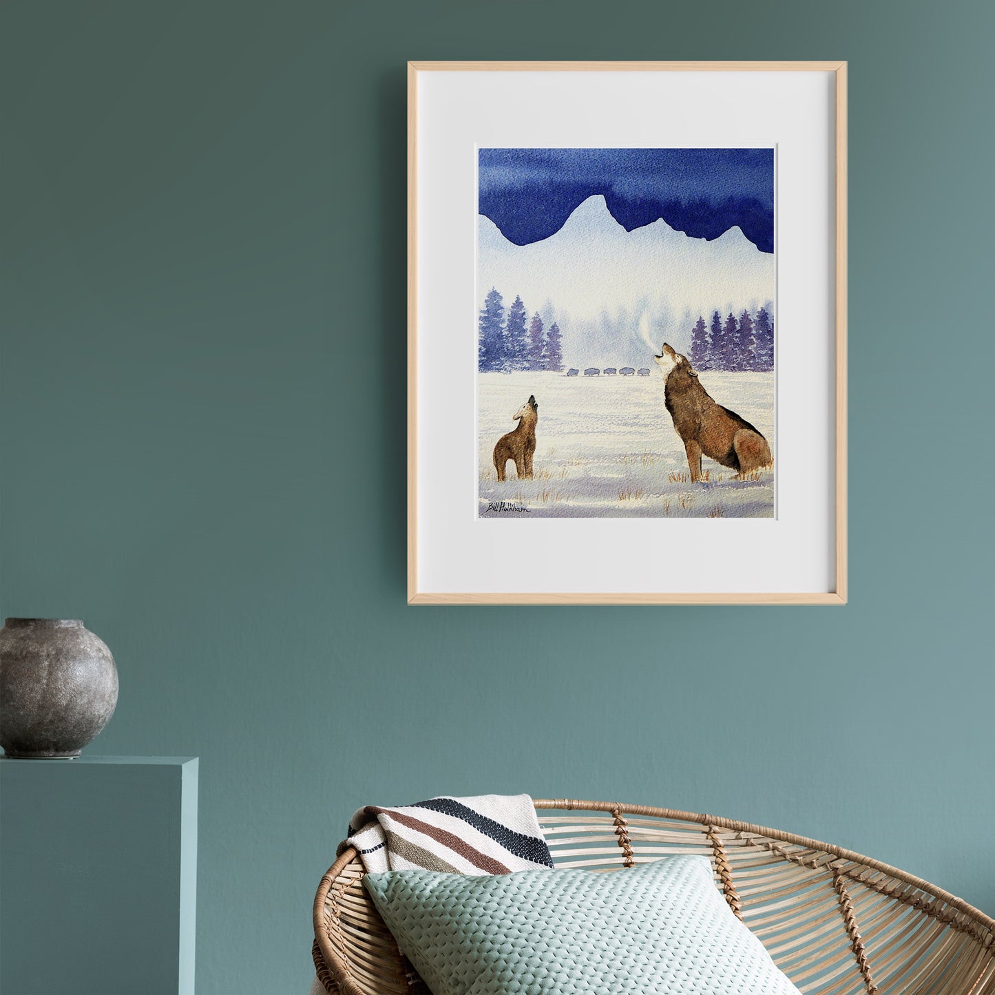 Howling Wolves Grand Teton National Park