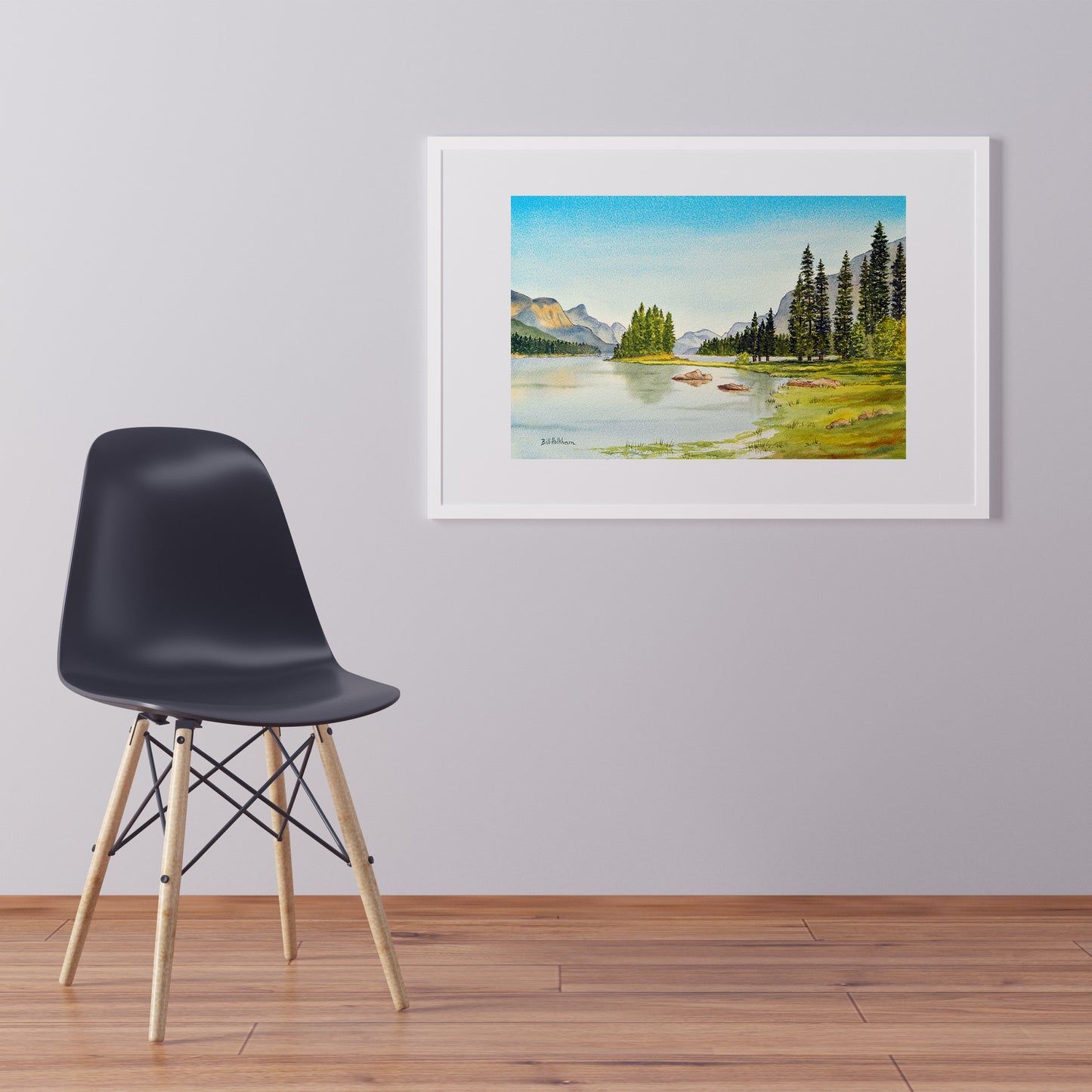 Maligne Lake And Spirit Island Jasper Alberta Canada