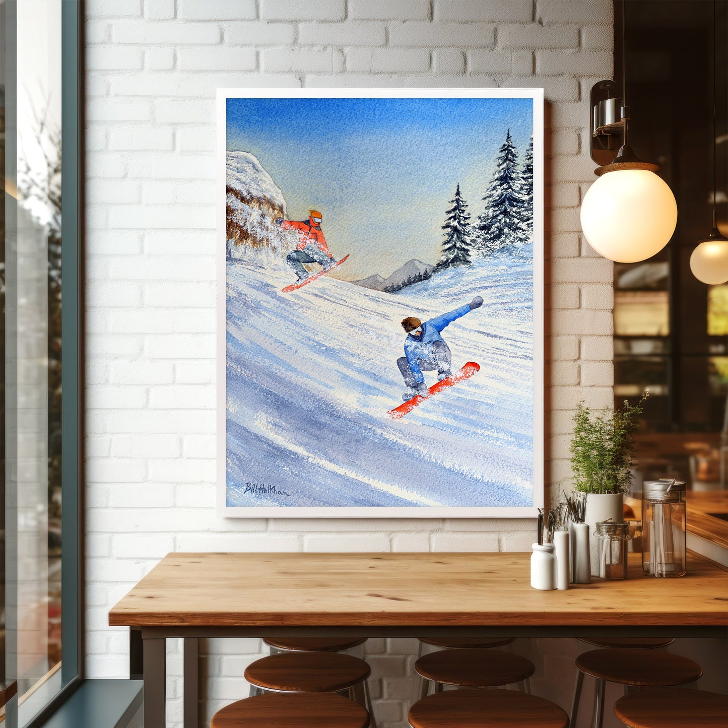 Snow Boarders Whistler Canada