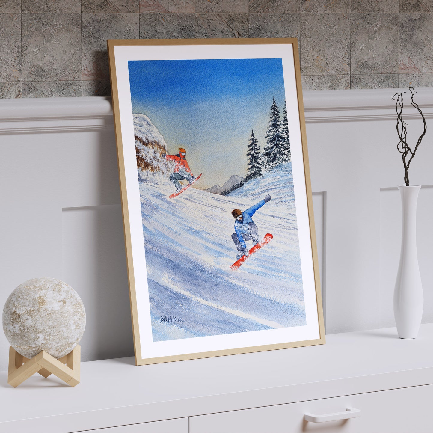 Snow Boarders Whistler Canada