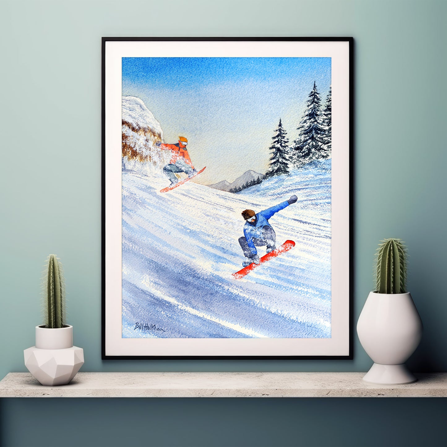 Snow Boarders Whistler Canada