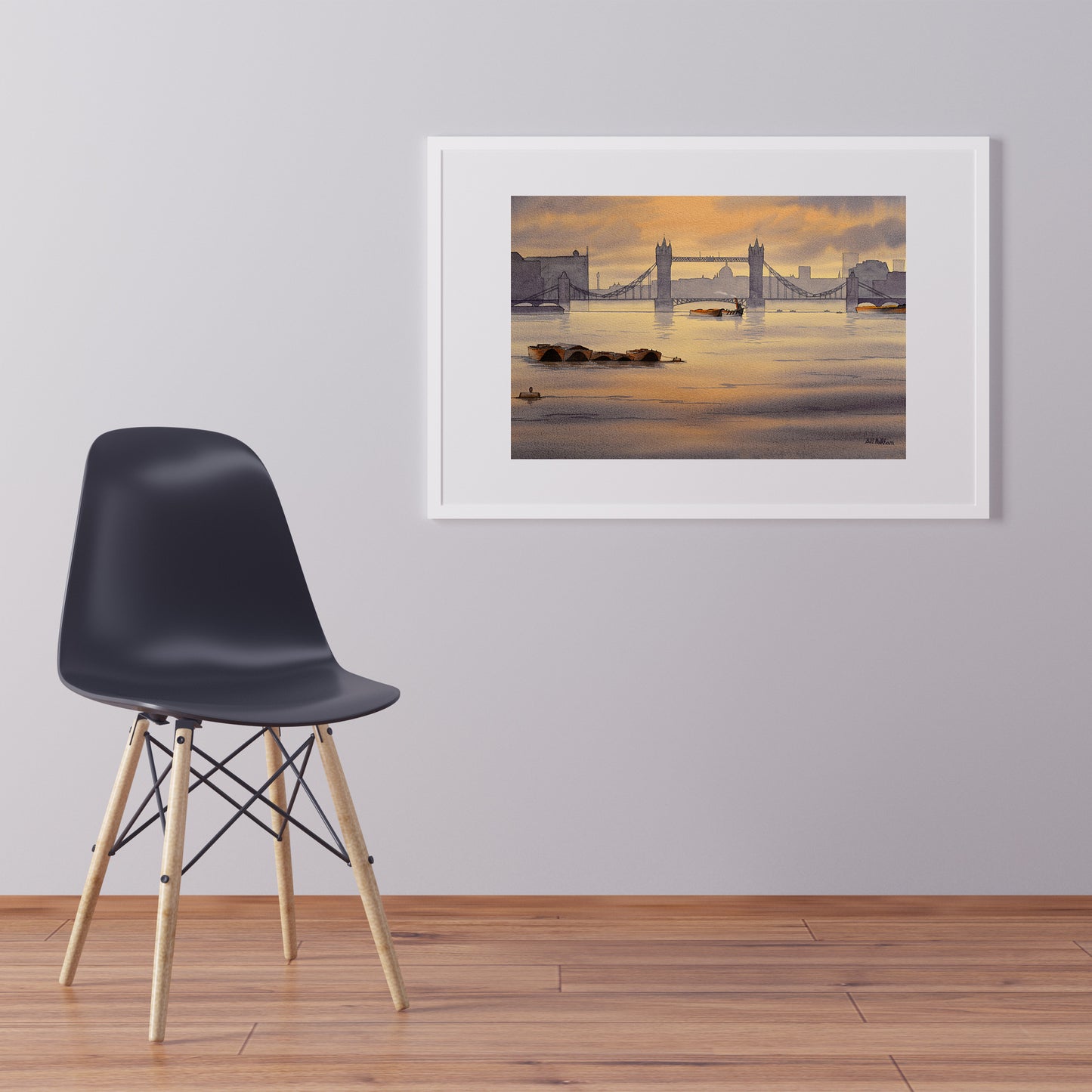 Tower Bridge and St Paul's Cathedral