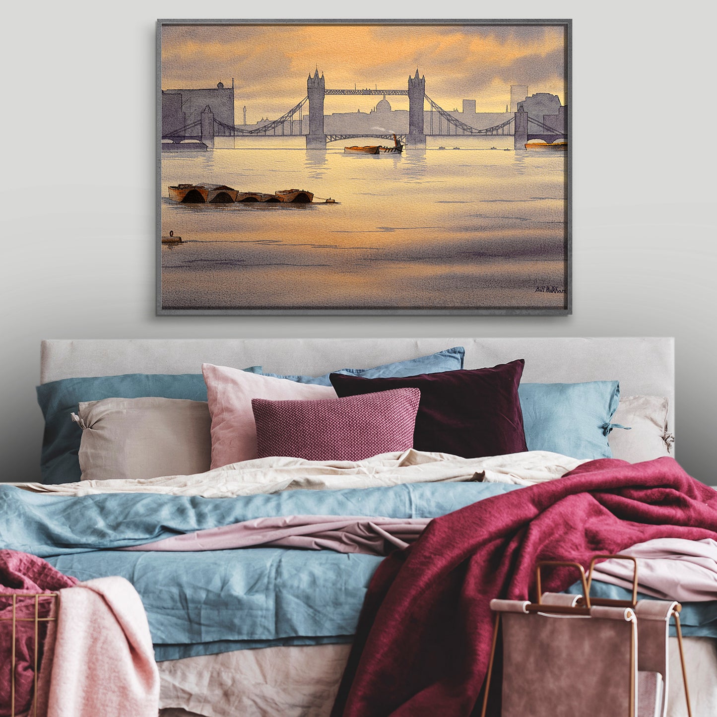 Tower Bridge and St Paul's Cathedral