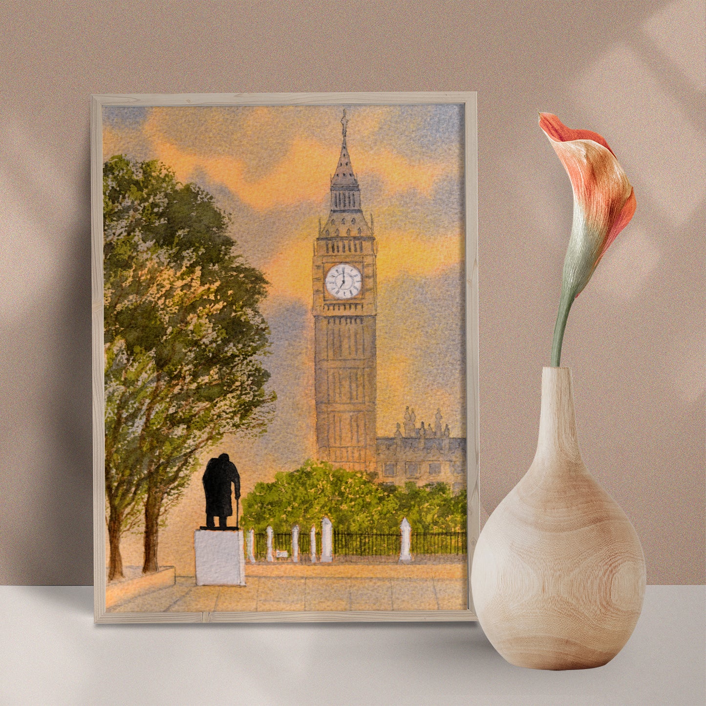 Winston Churchill and Big Ben