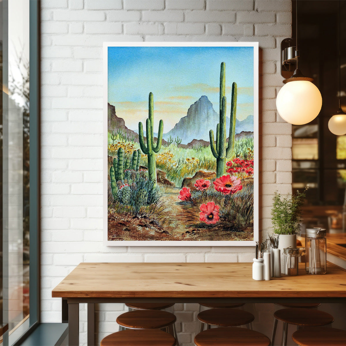 Desert Cacti Saguaro Desert