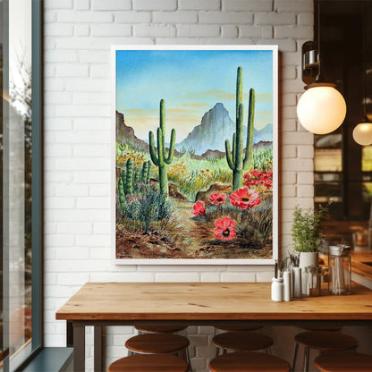 Desert Cacti Saguaro Desert