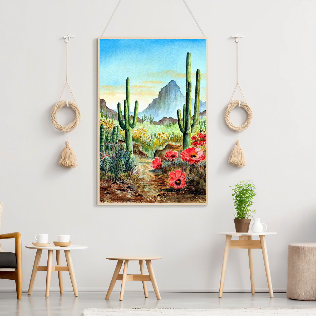 Desert Cacti Saguaro Desert