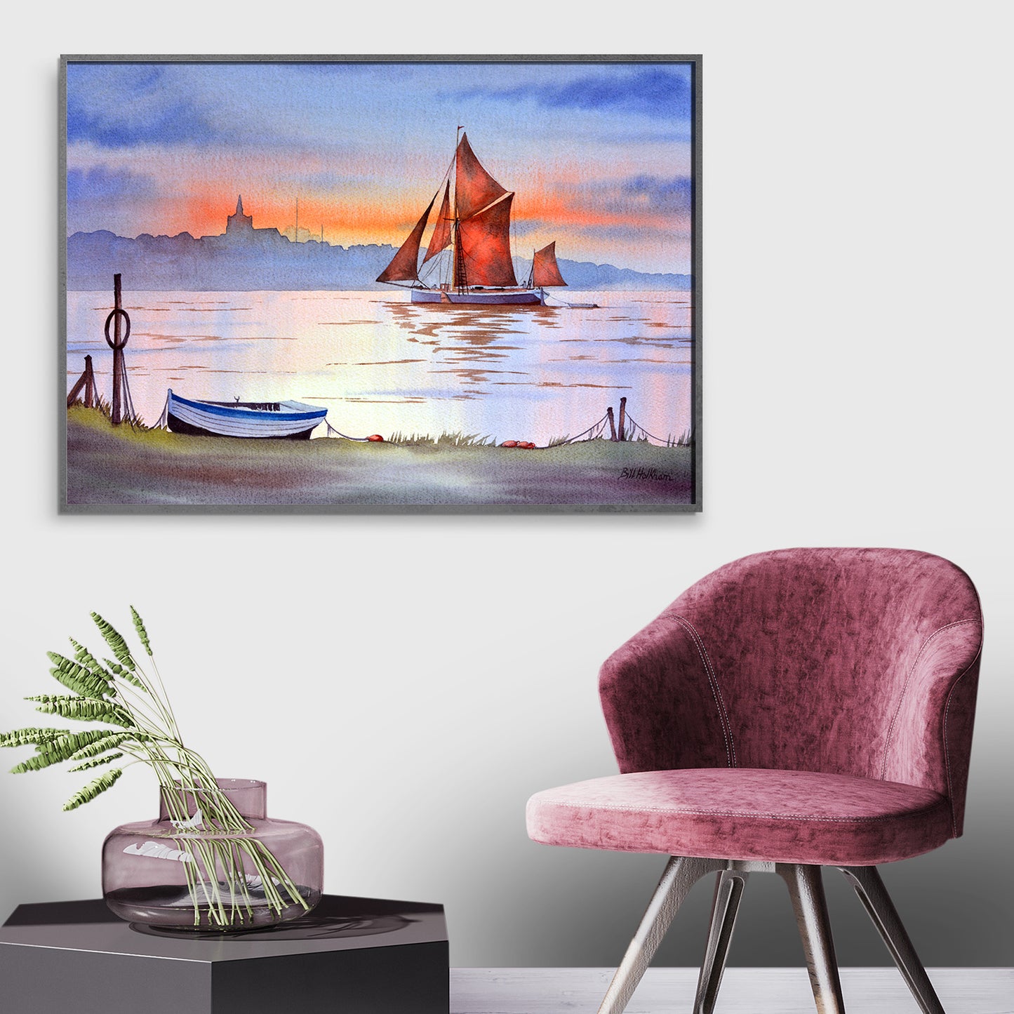 Thames Barge at Maldon Essex